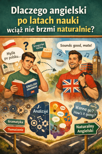 dlaczego angielski nie brzmi naturalnie