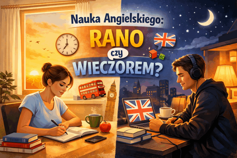 Czy lepiej uczyć się angielskiego rano czy wieczorem?